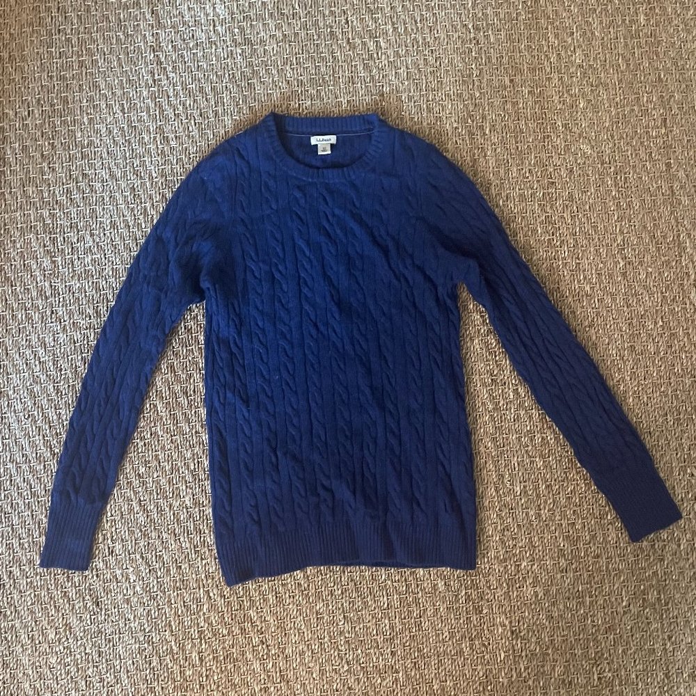100% Cashmere L.L. Bean Sweater